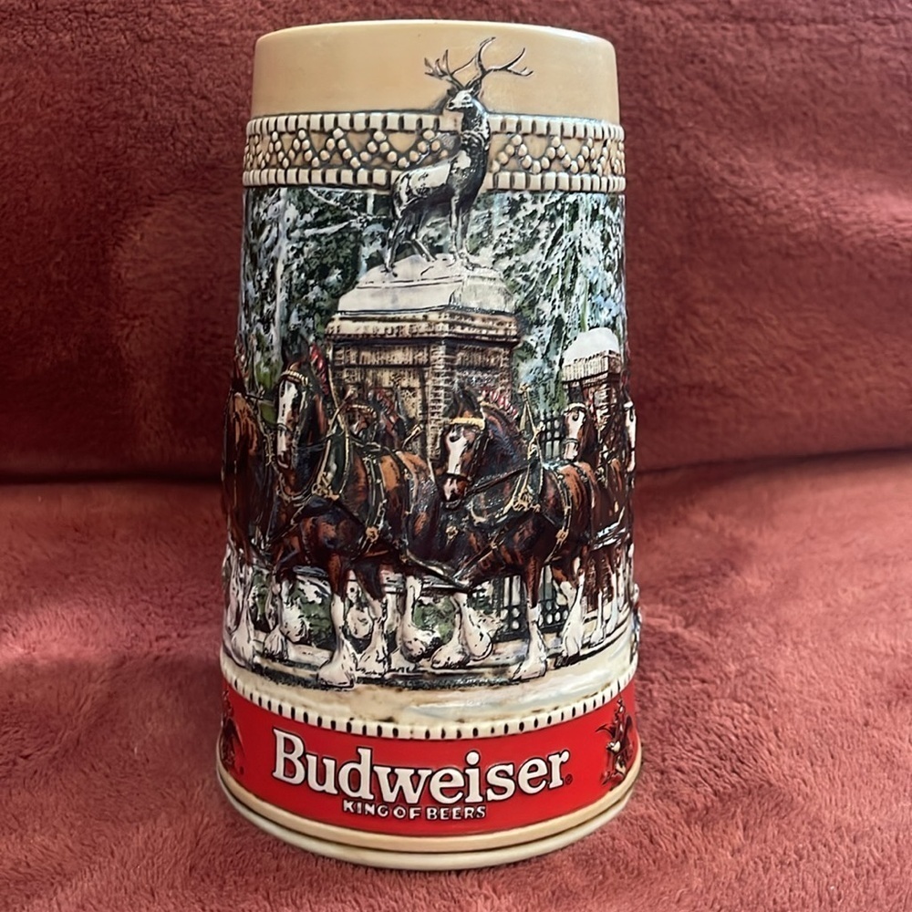 Budweiser Anheuser-Busch, Inc 1987 collectors C series beer stein